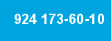 924 173-60-10 924 173-60-10